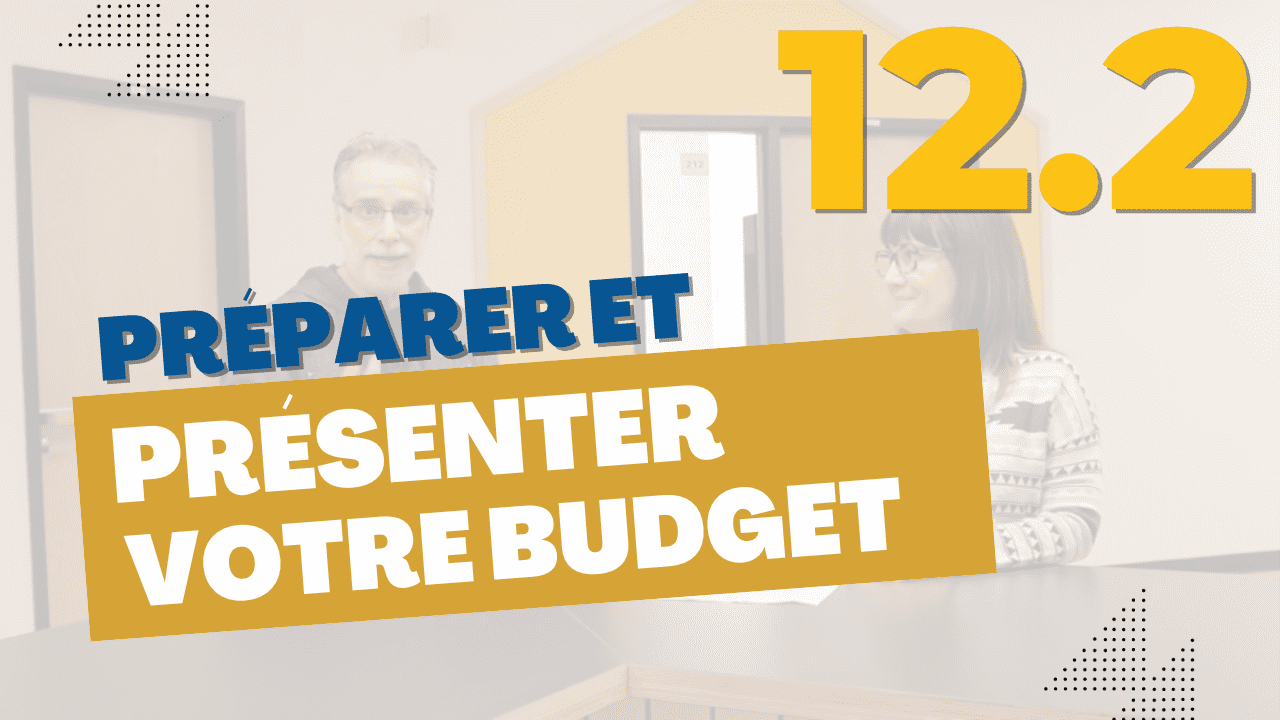 12.2 preparer presenter budget